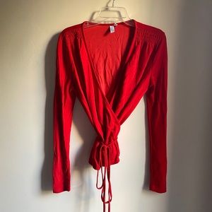 & Other Stories Wrap top